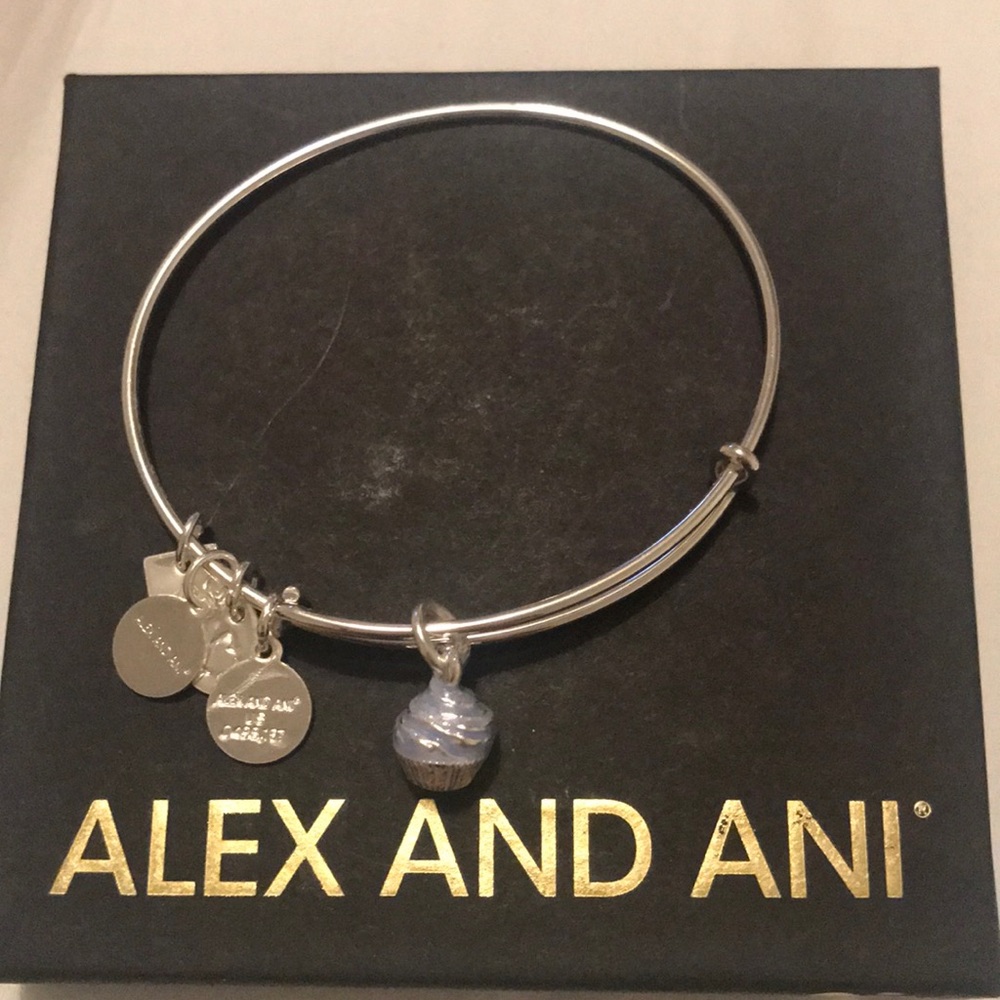 ALEX & ANI CUPCAKE CHARM BRACELET